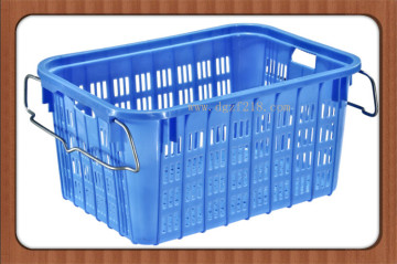 Colored Durable High Quality Plastic Basket for Storage Food, Fruits