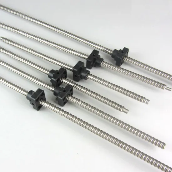 Plastic nut high speed large lead screw Tr10x10