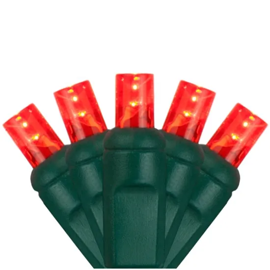 Red LED Light string for Outdoor Xmas