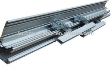 Overlapping door operator