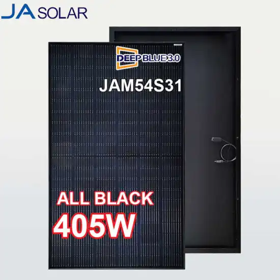 High Efficiency Tier 1 JA 380W-405W Full Black Solar Panels