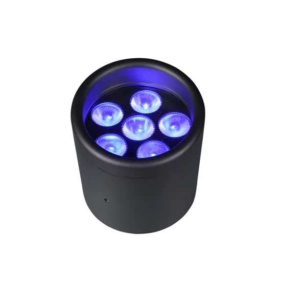 Hot Sale 6-in-1 RGBW UV LED Uplights: Portable, Rechargeable & Wireless DJ Party Lights