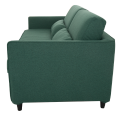 Sofa de tissu velours multi-couleurs