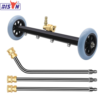 Bison High Pressure Car Washer Commercial Detailing Underbody Lance With Wheel