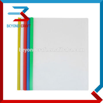 A4 report file cover sliding bar files