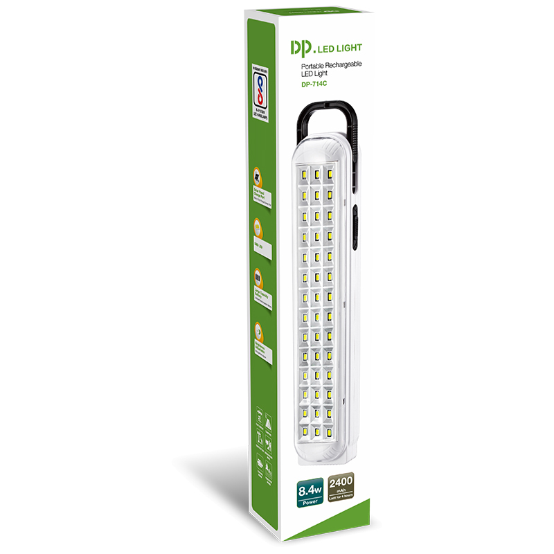 Portable Rechargeable SMD Emergency Light with Handle