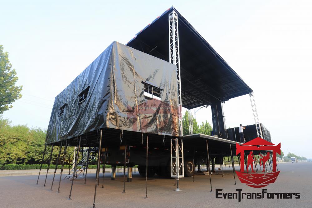 Mobile Events Trailer Stage