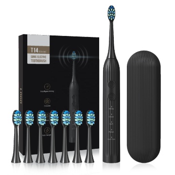 Eisler 2024 Travel Sonic Toothbrush IPX7 Waterproof with 8 Medium Replacement Heads