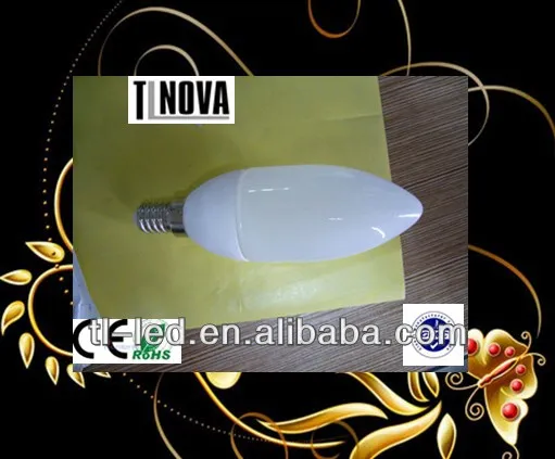 LED ceramic candle light,4W