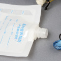 Disposable spout-pouch bag for medical nutrient solution