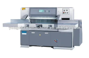 hydraulic programm control type paper cutter