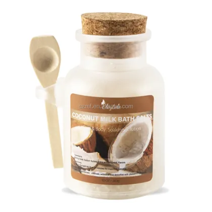 Lavender Foot Soak Bath Scrub with Epsom Salt and Rose Petals