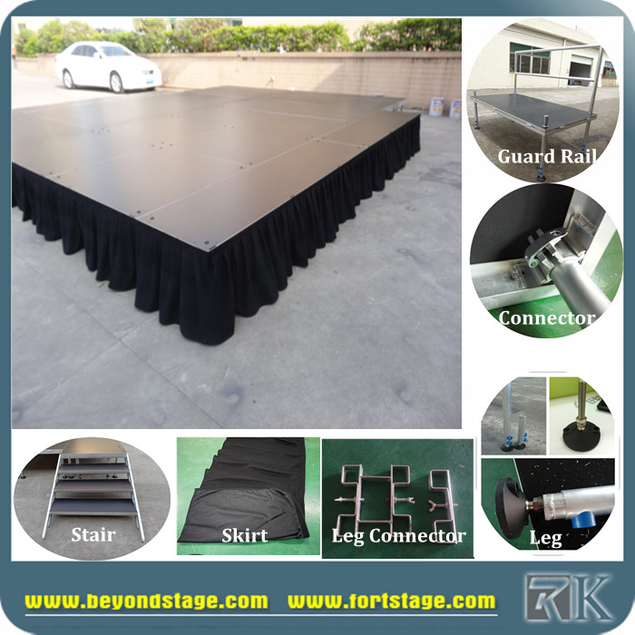 Beyond stage portable stage decent stage adjustable height stage platform mobile stage  (4)