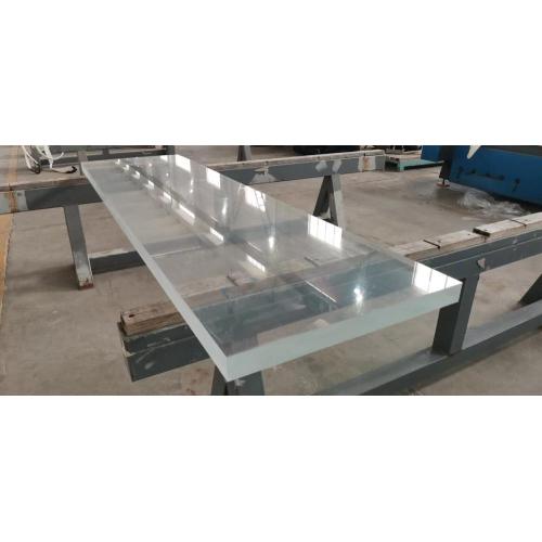 Customized transparent thick acrylic glass for swimming pool