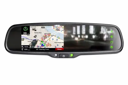 Car Mirror Link for Peugeot Navigation Rear Vision Mirror with Backup Camera