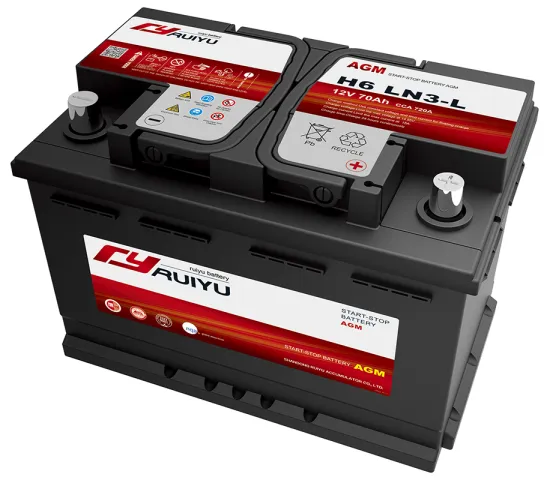 Factory Price High Quality AGM DIN75 75AH Battery for Car OEM