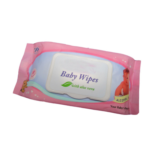 Organic Biodegradable Bamboo Fibre Lemon Flavor Baby Wipes For Children Face