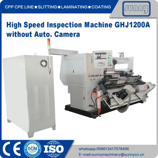 Label inspection machine for printing film
