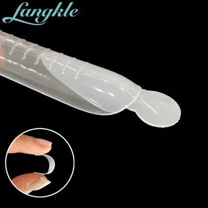 Wholesale Reusable Dual Form Tips Nail Art Silicone Mat Pad for Nail Extension
