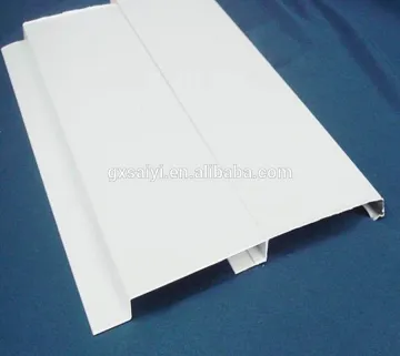 2017 fashionable suspended industrial aluminum panel strip ceiling tiles