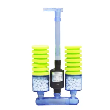 Sponge Aquarium Fish Tank Filter With Submersible Water Pump Water Filter