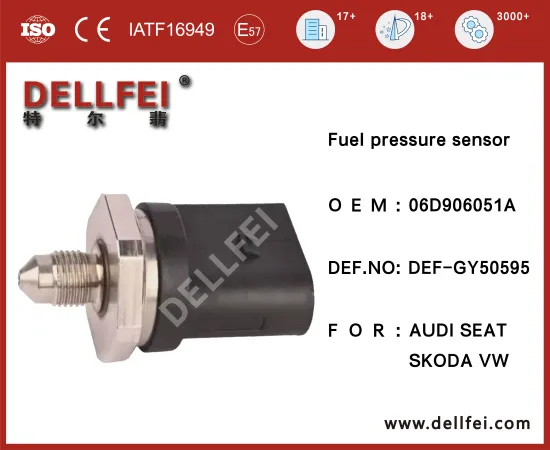 New fuel pressure sensor 06D906051A for AUDI,SEAT,SKODA,VW