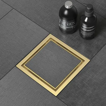 Stainless Steel Bathroom Floor Drain Tile Insert
