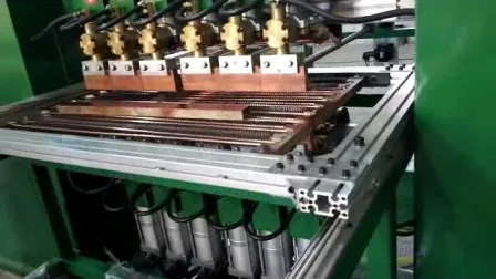 蒸発器用高周波ガントリー自動溶接機