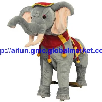 Big ears elephant ride on toy Plush