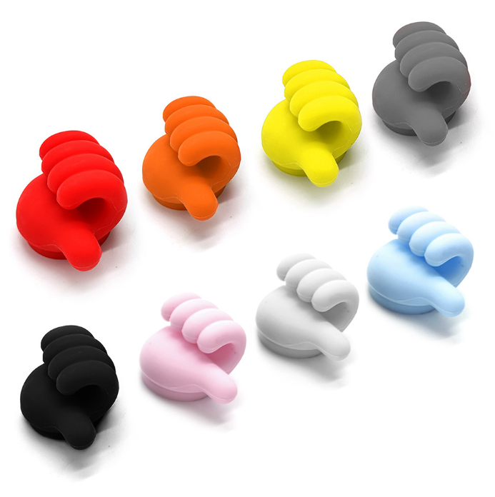 Silicone Cord Cable Holder Organizers Silicone Cord Cable Holder Organizers