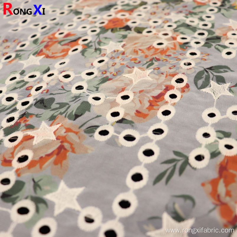 New Design Chiffon Crepe Fabric With High Quality