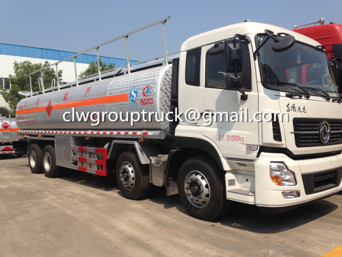 Dongfeng 8X4 LHD / RHD 25Tons Bränsle Transport Tanker