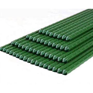 Durable Garden Steel Core Plastic Coated Metal Stakes