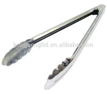 Kitchen Tongs Stainless Steel Manual Spring Tongs
