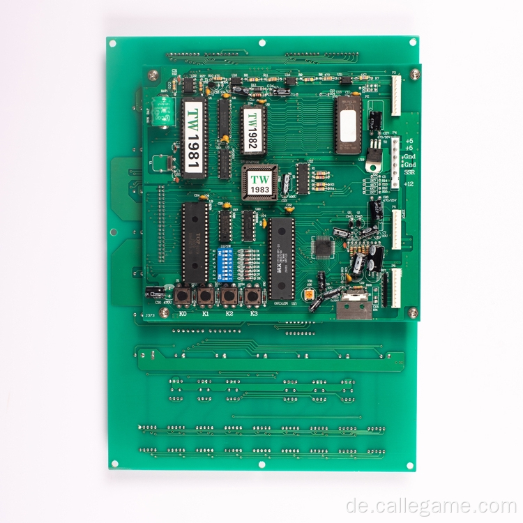 Kundenspezifische PCB-Board Mario Arcade-Spiel mit Acryl