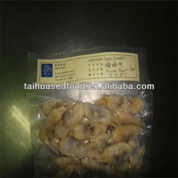 Frozen Cooked Canned Razor Clams