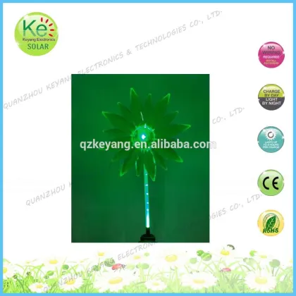 Big flower stree / garden LED solar light