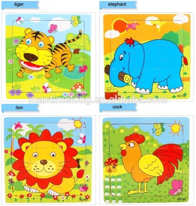 wooden puzzle toy factory