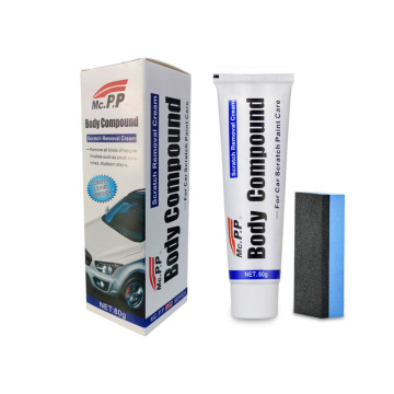 Car Paint Wax Set with Scratch Remover and Repair Compound, 80G