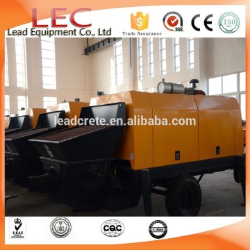 HBT20-10RS stationary small trailer concrete pump with diesel engine power