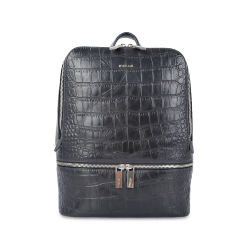 Crocodile Effect City Mochilas Mochila en relieve negra