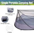 Tenda per zanzare pop -up portatile esterna singola