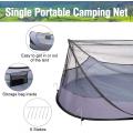 Tenda per zanzare pop -up portatile esterna singola