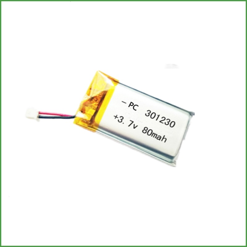 301230 3 7v 80mah Li Polymer Battery