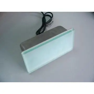 DC24V ip67 Tough glass Outdoor recessed  floor brick led tile light