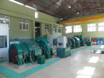 Horizontal Shaft Francis Hydro Turbine / Francis Water Turbine With Stainless Steel Runner