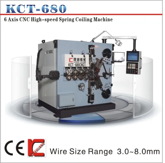 Kct-680 Spring Coiler Machine