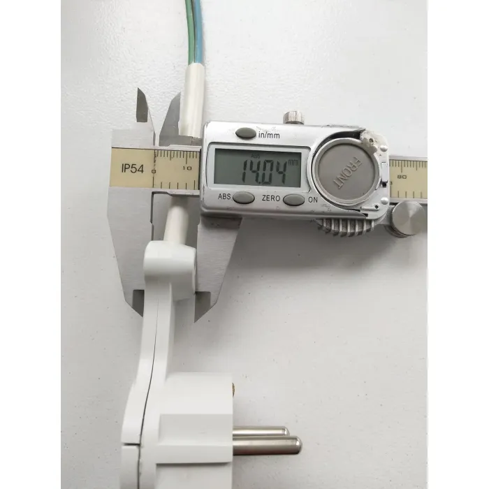 2p+E Steker Datar EU/Schuko French Slim (P8058)