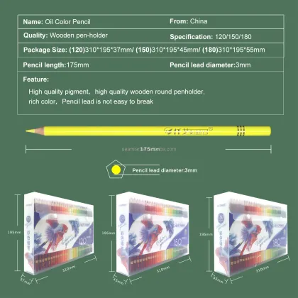 premium quality Artist 72 color colored pencils set