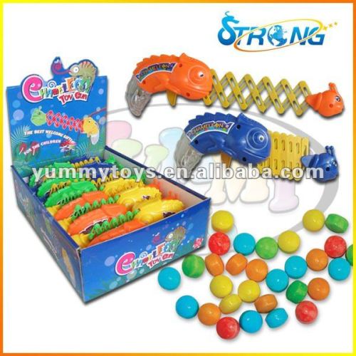 Chameleon Gun Funny Game Candy Toy